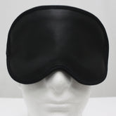 Black Leather 4-Piece Travel Accessory Set